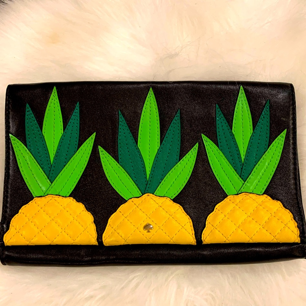 Used Once Kate Spade a leather clutch